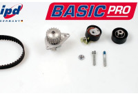 Water pump + timing belt set IPD BASIC-PRO K62077 Hepu