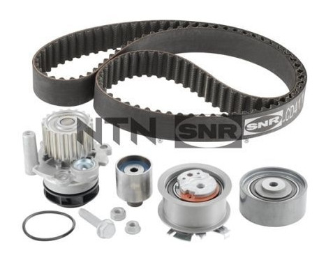 Water pump + timing belt set KDP457.500 SNR