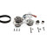 Water Pump & Timing Belt Set PK06690 Hepu, Thumbnail 2