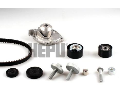 Water Pump & Timing Belt Set PK09553 Hepu
