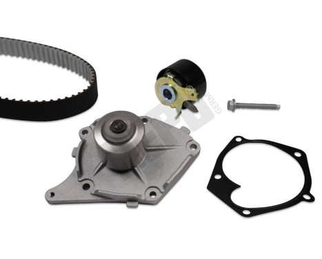 Water pump + timing belt set PK09621D Hepu