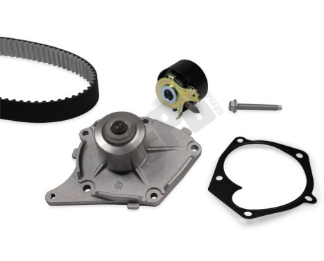 Water pump + timing belt set PK09621D Hepu