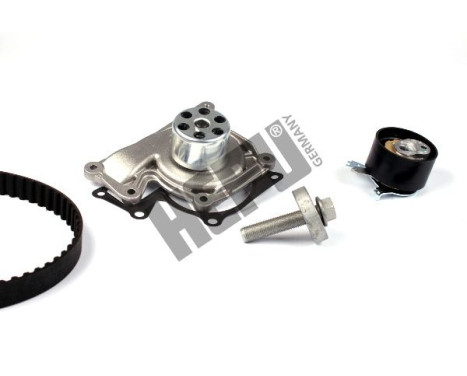 Water pump + timing belt set PK09653 Hepu