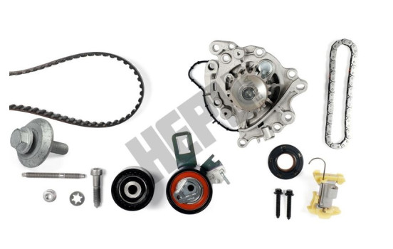 Water pump + timing belt set PK19010-XT1 Hepu