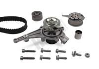 Water pump + timing belt set PK55020M Hepu