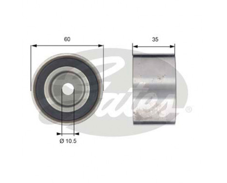 Water Pump & Timing Belt Set PowerGrip® KP15537XS-3 Gates, Image 3