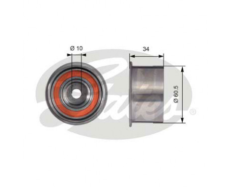 Water Pump & Timing Belt Set PowerGrip® KP15537XS-3 Gates, Image 4
