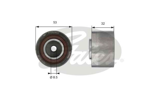 Water Pump & Timing Belt Set PowerGrip® KP15580XS Gates, Image 5