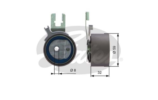 Water Pump & Timing Belt Set PowerGrip® KP15580XS Gates, Image 6