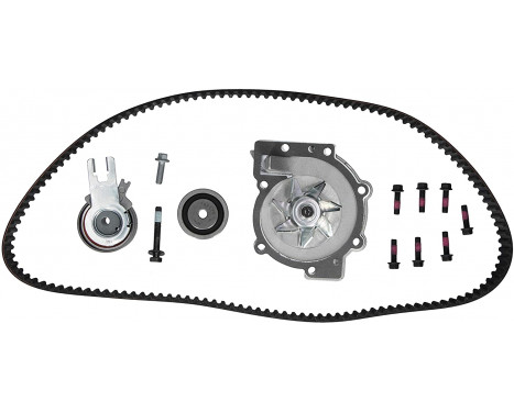 Water Pump & Timing Belt Set PowerGrip® KP15580XS Gates