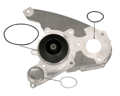 Water Pump & Timing Belt Set PowerGrip® KP15592XS Gates, Image 12