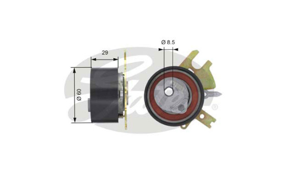 Water Pump & Timing Belt Set PowerGrip® KP15606XS Gates, Image 2