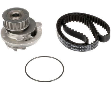 Water Pump & Timing Belt Set PowerGrip® KP25047 Gates, Image 3