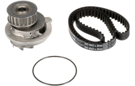 Water Pump & Timing Belt Set PowerGrip® KP25047 Gates, Image 3