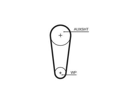 Water Pump & Timing Belt Set PowerGrip® KP25680XS-1 Gates, Image 3