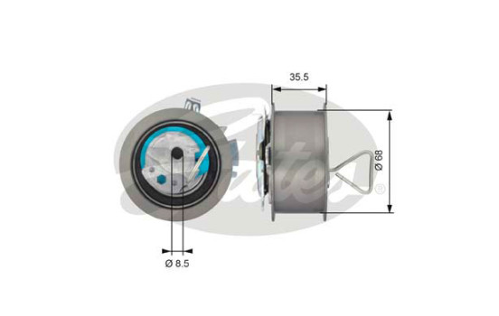 Water Pump & Timing Belt Set PowerGrip® KP55569XS-2 Gates, Image 4