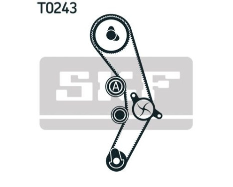 Water Pump & Timing Belt Set VKMC 01170-2 SKF, Image 3