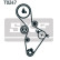 Water Pump & Timing Belt Set VKMC 01222 SKF, Thumbnail 3