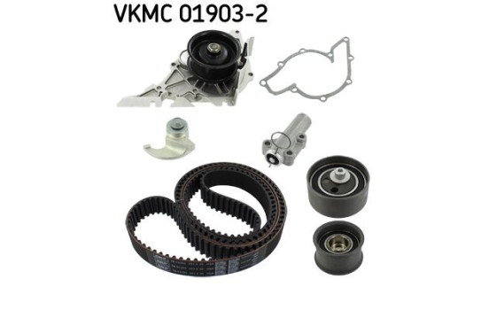 Water Pump & Timing Belt Set VKMC 01903-2 SKF, Image 2