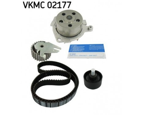 Water Pump & Timing Belt Set VKMC 02177 SKF, Image 2