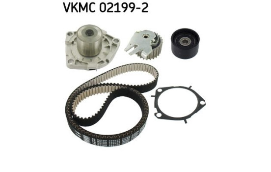 Water Pump & Timing Belt Set VKMC 02199-2 SKF, Image 2