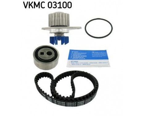 Water Pump & Timing Belt Set VKMC 03100 SKF, Image 2