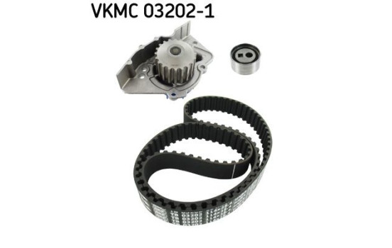 Water Pump & Timing Belt Set VKMC 03202-1 SKF, Image 2