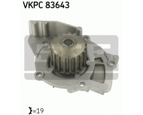 Water Pump & Timing Belt Set VKMC 03257 SKF, Image 2
