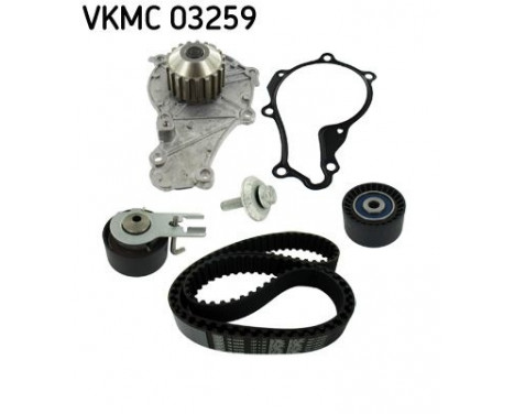 Water Pump & Timing Belt Set VKMC 03259 SKF, Image 2