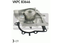 Water Pump & Timing Belt Set VKMC 03305 SKF