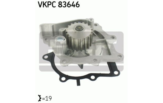 Water Pump & Timing Belt Set VKMC 03305 SKF