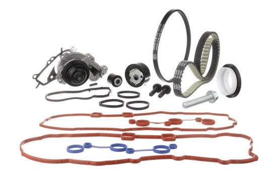 Water pump + timing belt set VKMC 03306 SKF