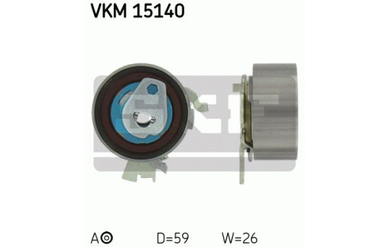 Water Pump & Timing Belt Set VKMC 05140 SKF, Image 4