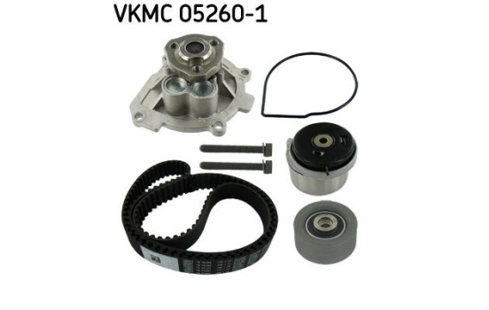 Water Pump & Timing Belt Set VKMC 05260-1 SKF, Image 3