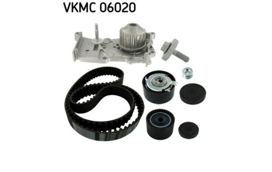 Water Pump & Timing Belt Set VKMC 06020 SKF, Image 3