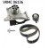 Water Pump & Timing Belt Set VKMC 06136 SKF, Thumbnail 2