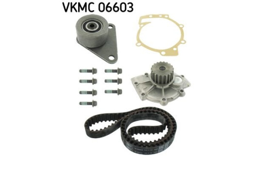 Water Pump & Timing Belt Set VKMC 06603 SKF, Image 2