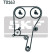 Water Pump & Timing Belt Set VKMC 06604 SKF, Thumbnail 4