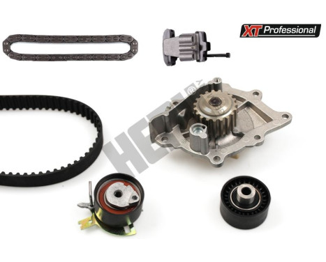 Water pump + timing belt set XT-Professional PK08071XT Hepu