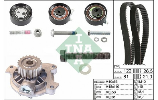 Water Pump & Timing Belt Set