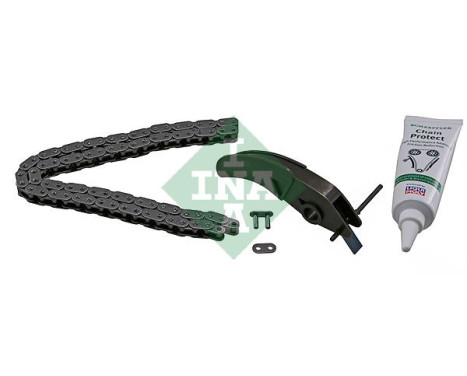 Chain set, oil pump drive