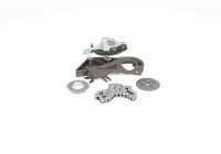 Chain set, oil pump drive