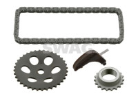 Chain set, oil pump drive