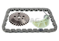 Chain set, oil pump drive