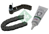 Chain set, oil pump drive