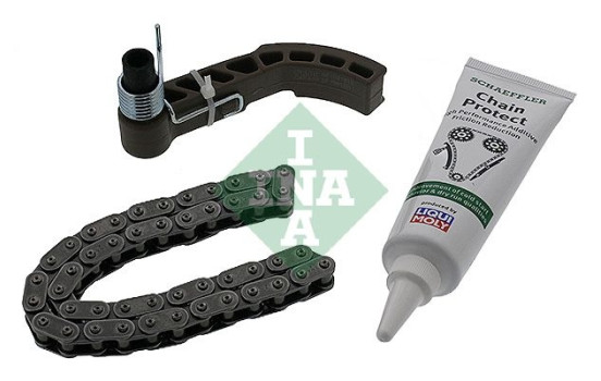 Chain set, oil pump drive