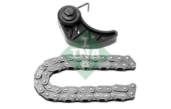 Chain set, oil pump drive
