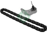 Chain set, oil pump drive