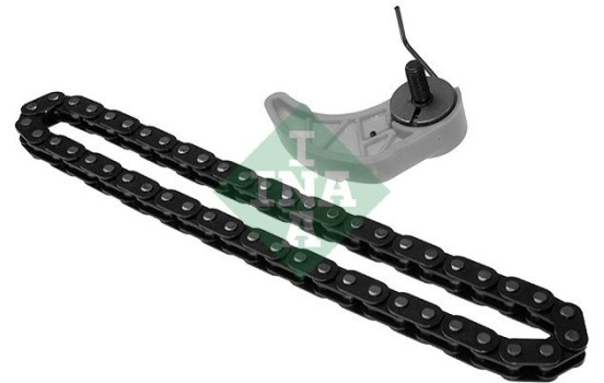 Chain set, oil pump drive