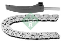 Chain set, oil pump drive
